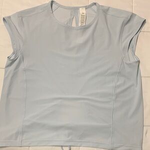 lululemon athletica Sky Blue Short Sleeve Top